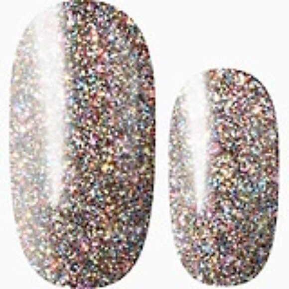 3 For 15 - LILY & FOX - LESS BITTER MORE GLITTER Nail Stickers Wraps Strips - Picture 1 of 10